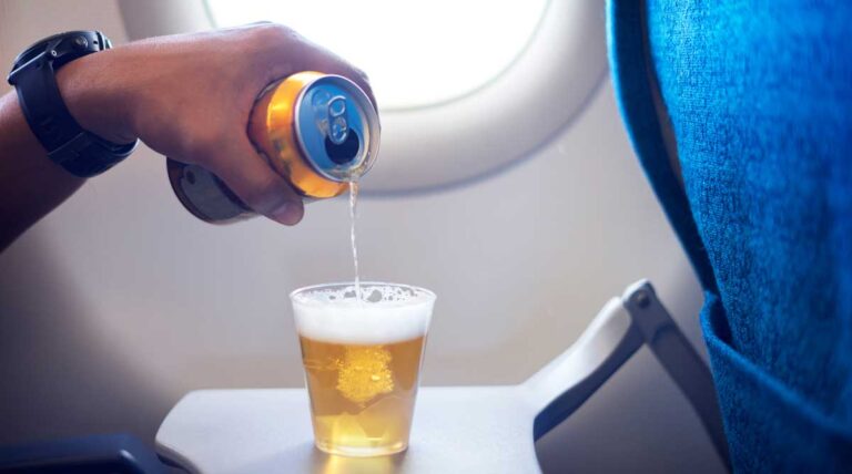 Can You Bring Alcohol on a Plane? What About Drinking It?